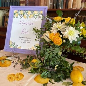 11x14 Liliac Frame with Clear Stand